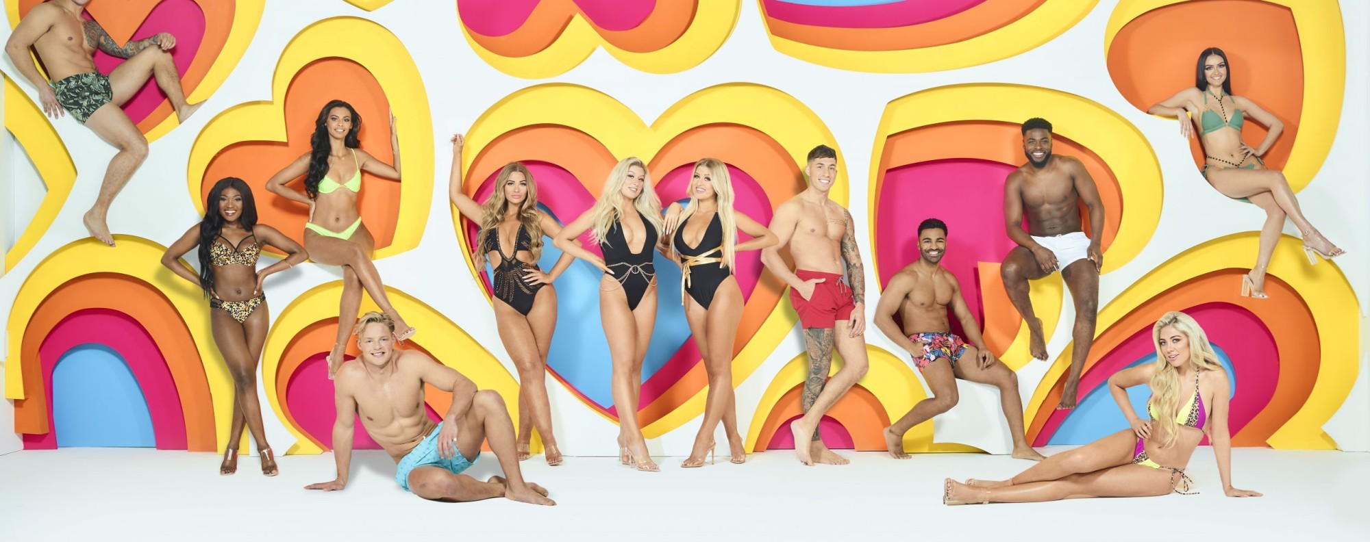 The cast of the UK's Love Island.